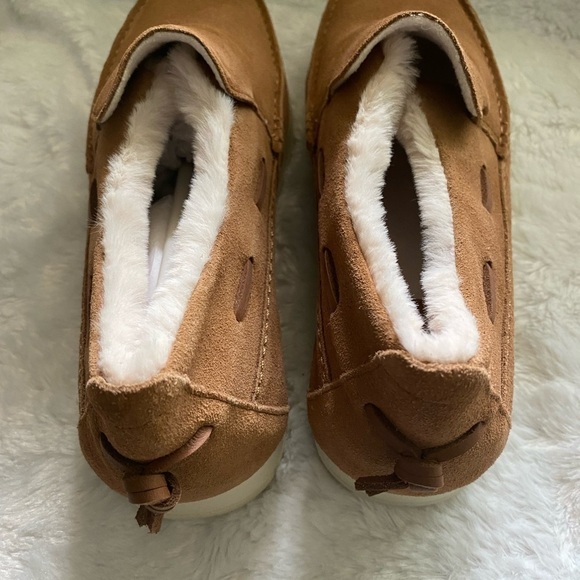 NEW mens suede tan Sperry Moc-Slider size 10.5m - Picture 2 of 5